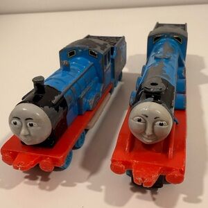 vintage Thomas & Friends ERTL die-cast metal trains Edward and Gordon